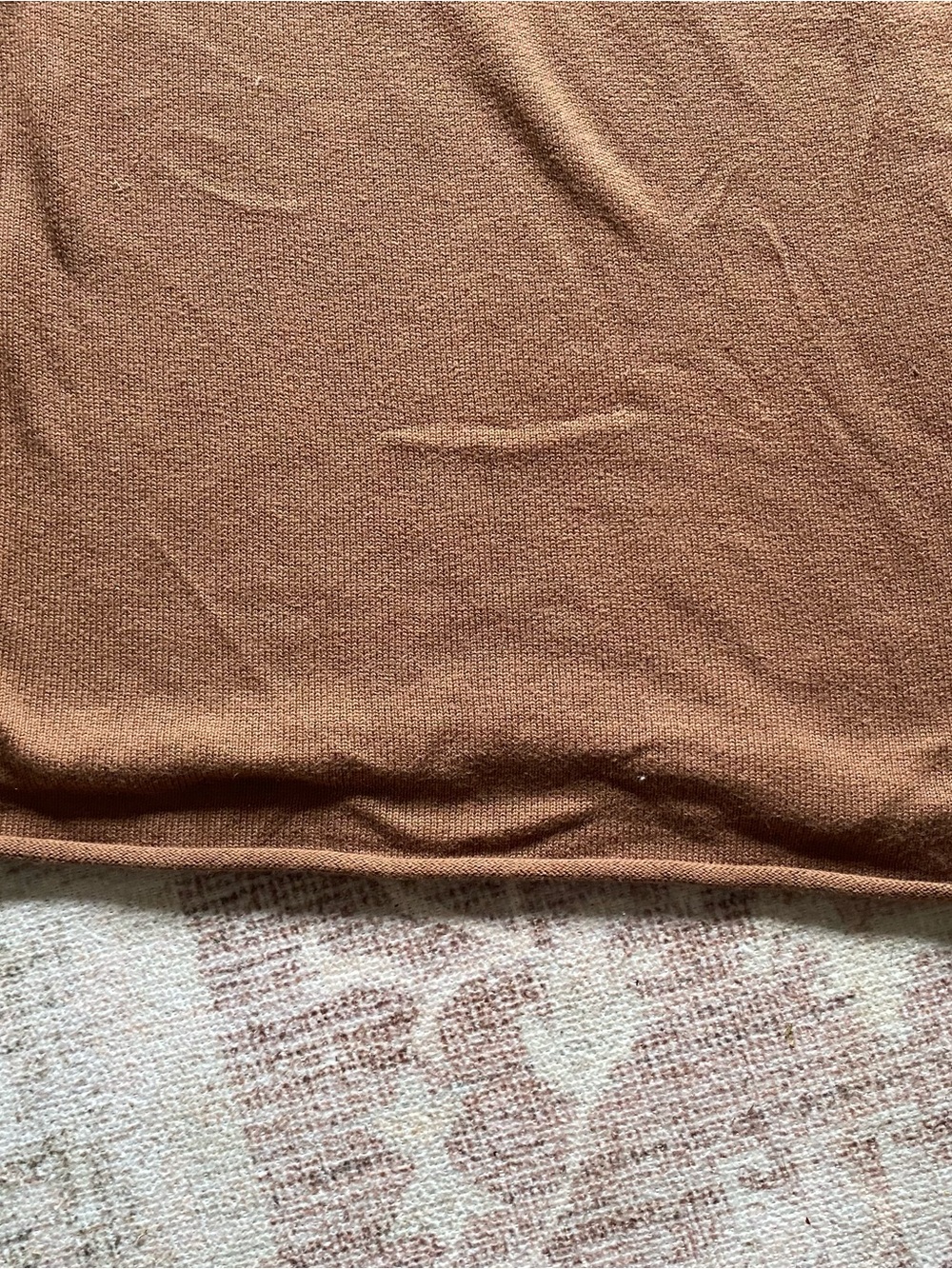 LUNYA Cotton Silk Wide-Legged Lounge Pants in Walnut - Picture 5 of 7